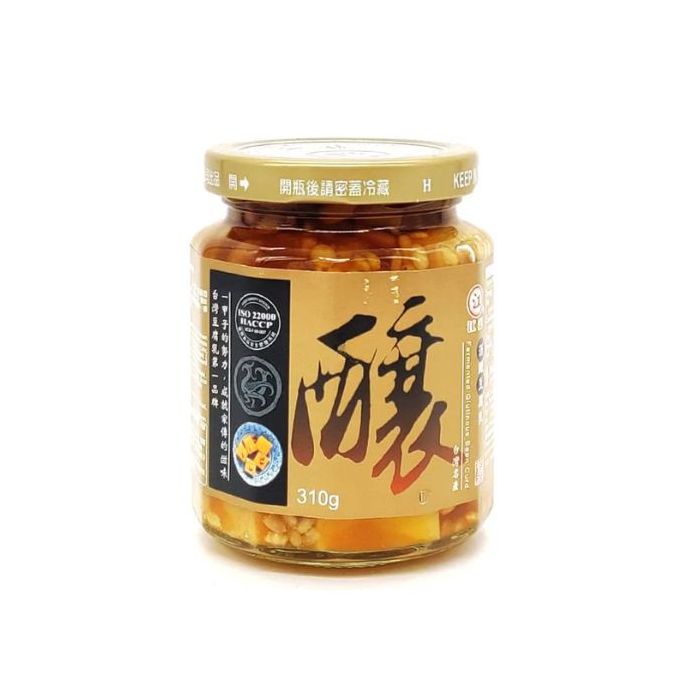 JiangJi Fermented Glutinous Bean Curd 310g 江記元氣酒釀豆腐乳