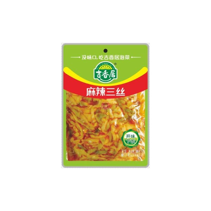 JI XIANG JU MALASANSI Preserved Vegetable 106g 吉香居麻辣三絲