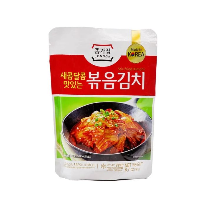 JONGGA Stir Fried - Kimchi 190g (袋)韓國烤泡菜