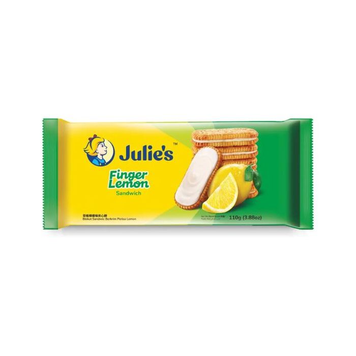 Julie's Finger Lemon Sandwich 110g 檸檬味夾心餅