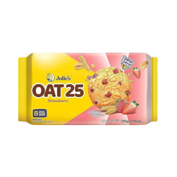 JULIE'S Oat 25 Strawberry 200g 燕麥餅 (草莓味)