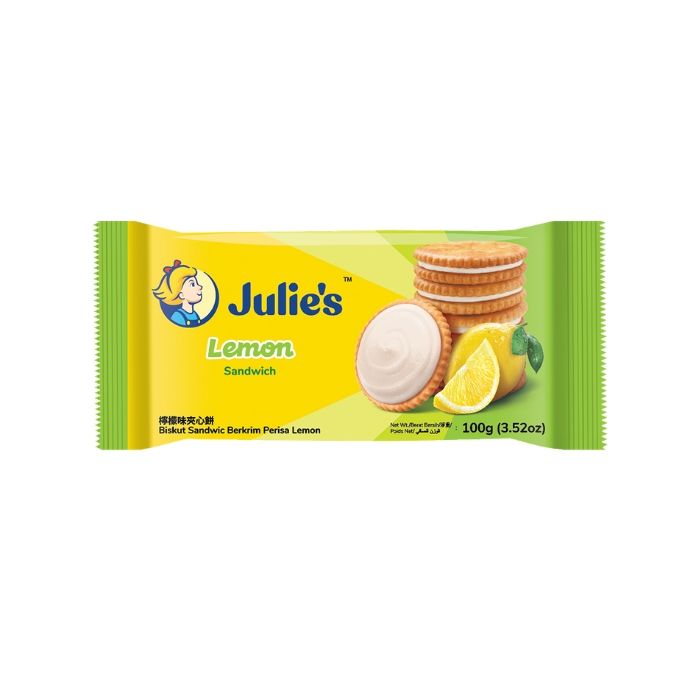 JULIES Lemon Sandwich 126g  檸檬味夾心餅