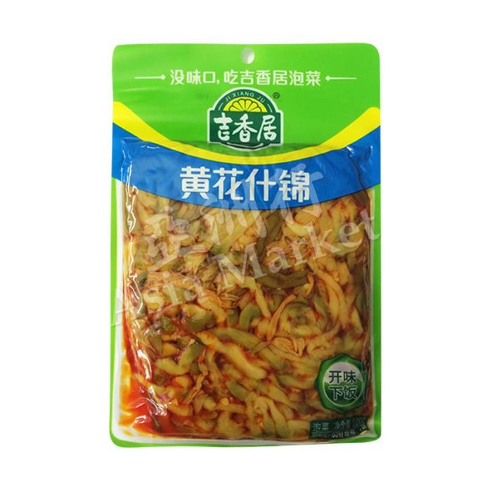 JXJ  Assorted Pickle 228g 吉香居黃花什錦