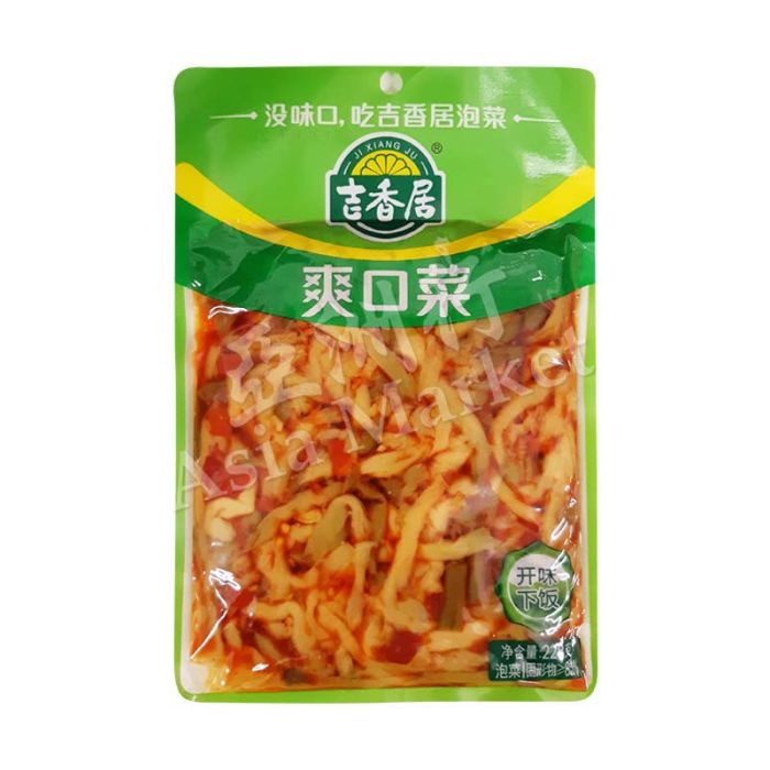 JXJ  Preserved Shuangkou 228g 吉香居爽口菜