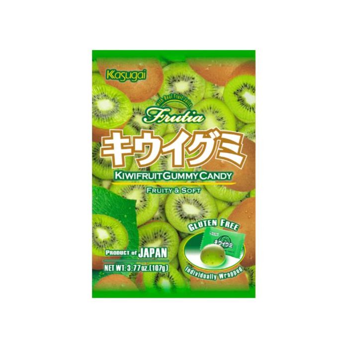 Kasugai Kiwi Gummy Candy 107g 日本獼猴桃橡皮糖