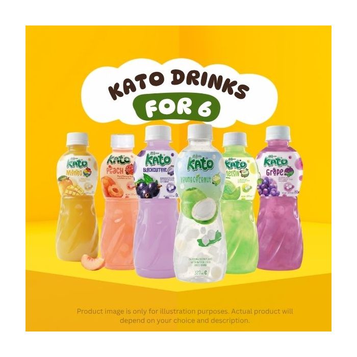 Mix and Match Kato Drink Bundle of 6