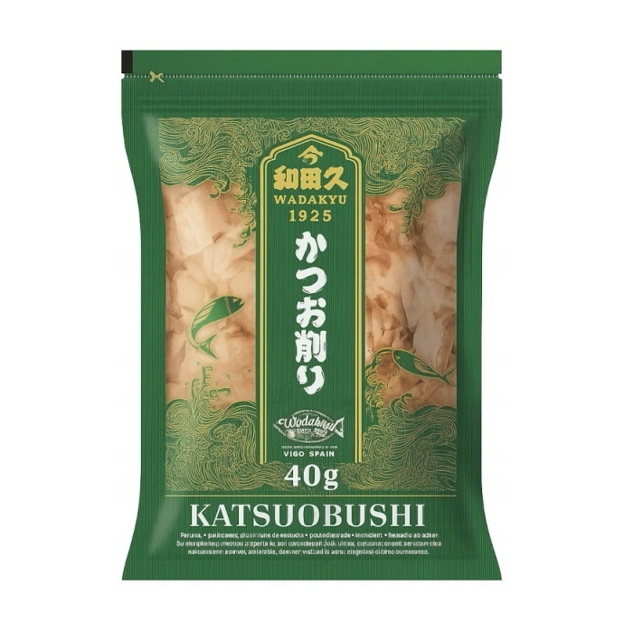 WADAKYU Katsuobushi (Dried and Smoked Skip Jack Tuna Flakes) 40g 日本木魚花