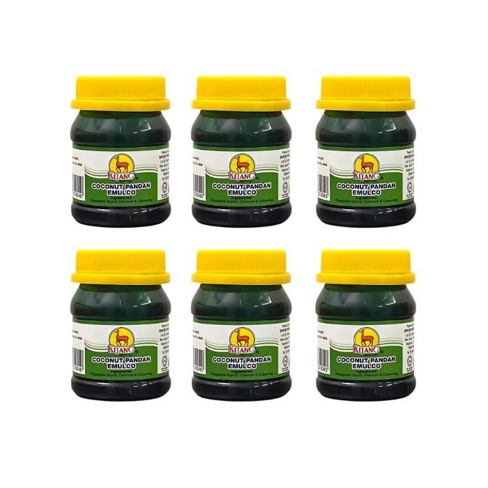 Kijang  Coconut Pandan Emulco Colouring 50gmsX6 食用色素香精 (椰子班蘭味)