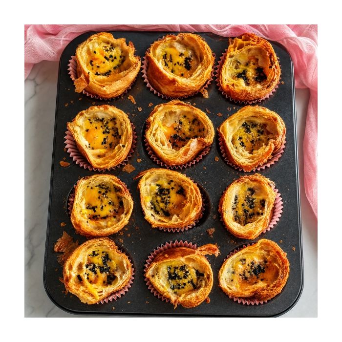 Egg & Kimchi Croissant Cup Recipe Ingredient