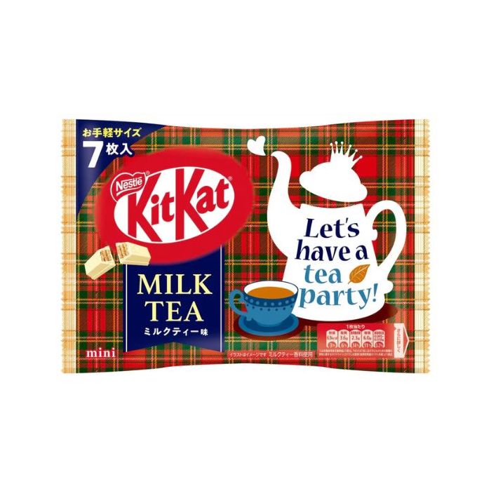KitKat Mini Milk Tea Flavor 7 Pieces Inside Packet 日本威化-奶茶
