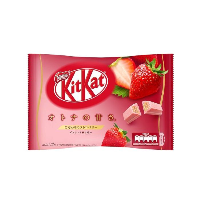 NESTLE KitKat Mini Strawberry 113g 日本草莓威化