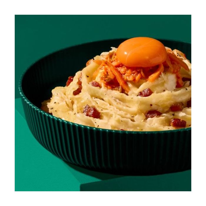 Knife-Cut Noodles Carbonara Recipe Ingredients