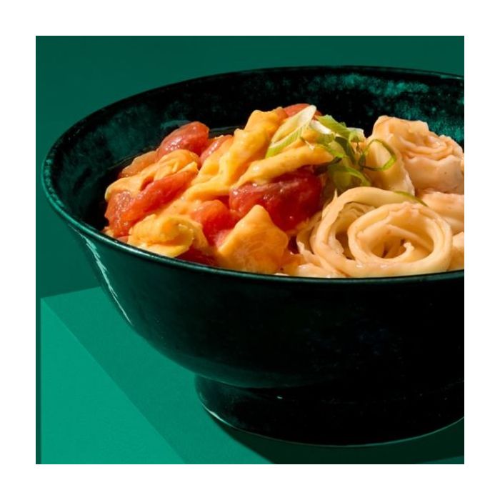 Knife-Cut Noodles with Tomato Egg Broth Recipe Ingredients