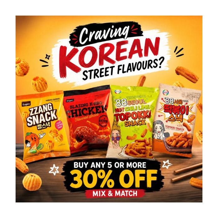 Korean Street Snacks Mega Offer Bundle Deal
