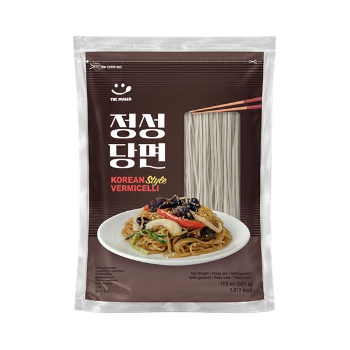 THE MUGER Korean Style Vermicelli ( Sweet Potato Starch Noodle) 500g