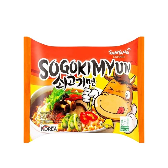 SAMYANG Sogokimyun (Hot Beef Soup) 韩国三养 辣牛肉汤拉面 120g