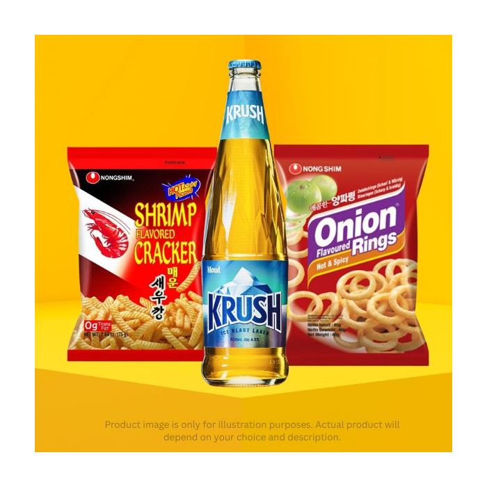 Korean Crisps and Korean Krush Lager Bundle