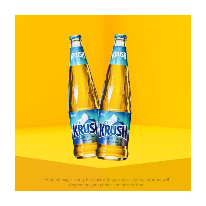 KRUSH Korean Beer Buy 2 For 1 - Bundle Deal