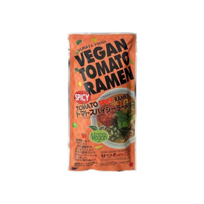 Kurata Vegan Tomato Spicy Ramen 246g 倉田 素食拉麵餐 - 番茄辣味（2人份)