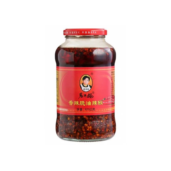 LAO GAN MA Crispy Chilli Oil 670g 老干媽香辣脆大瓶