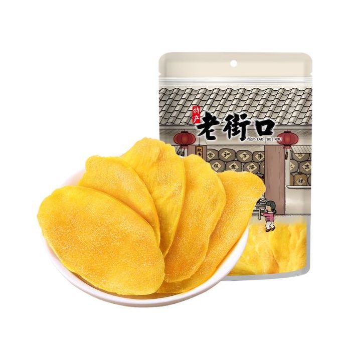 LaoJieKou Dried Mango Slices 100g 老街口芒果干