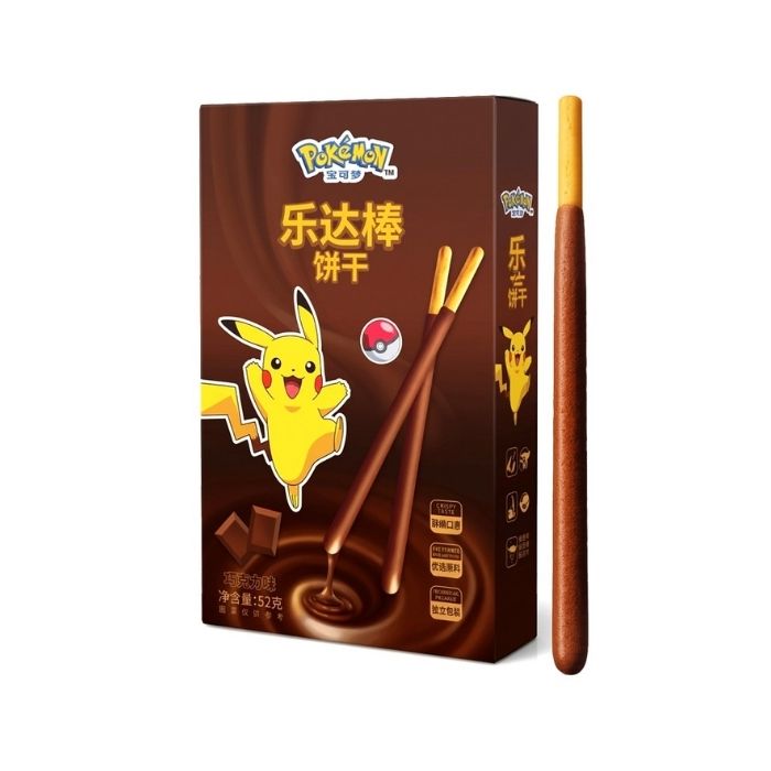 LEDA Pokemon Chocolate Biscuit 52g
