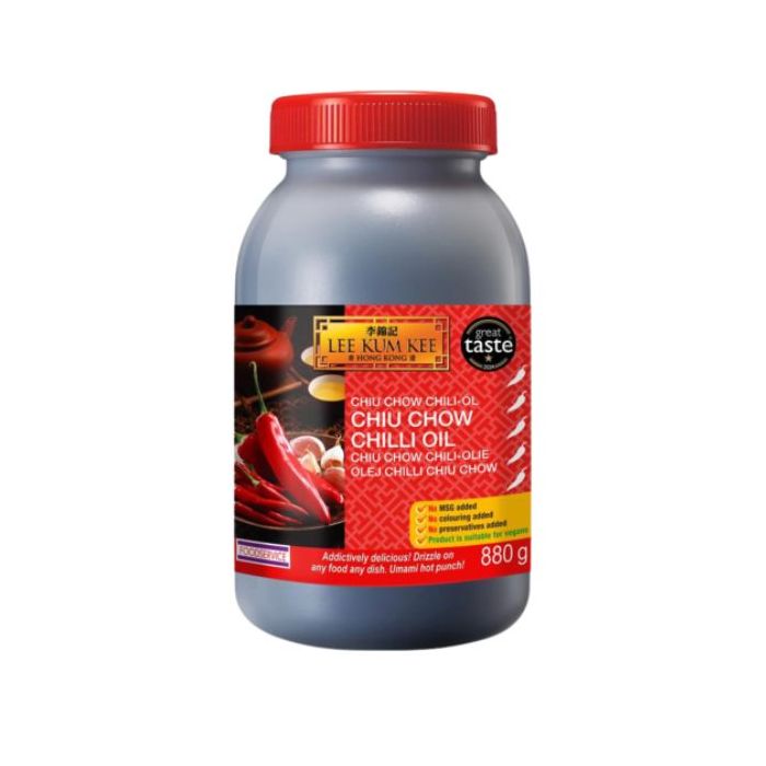 LEE KUM KEE Chiu Chow Chilli Oil 880g  李錦記 潮州辣椒油