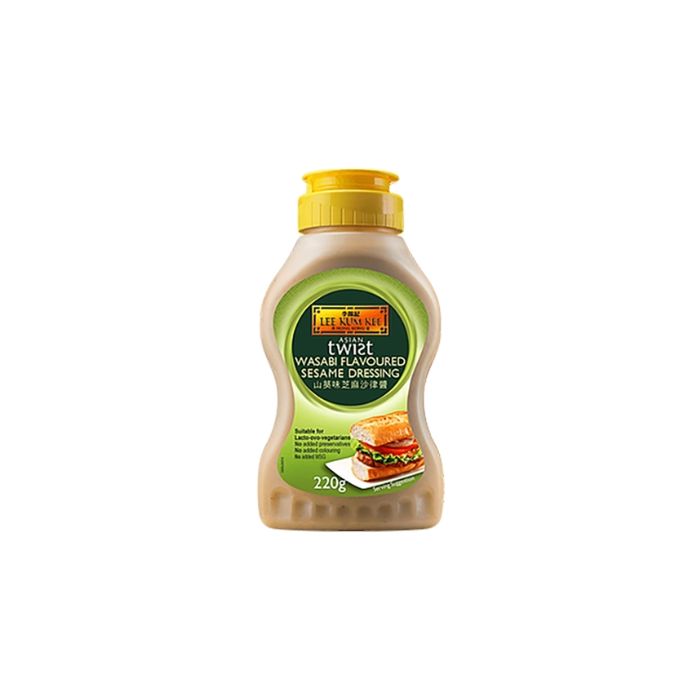 LEE KUM KEE Wasabi Flavoured Sesame Dressing 220g 李錦記山葵芝麻沙律醬