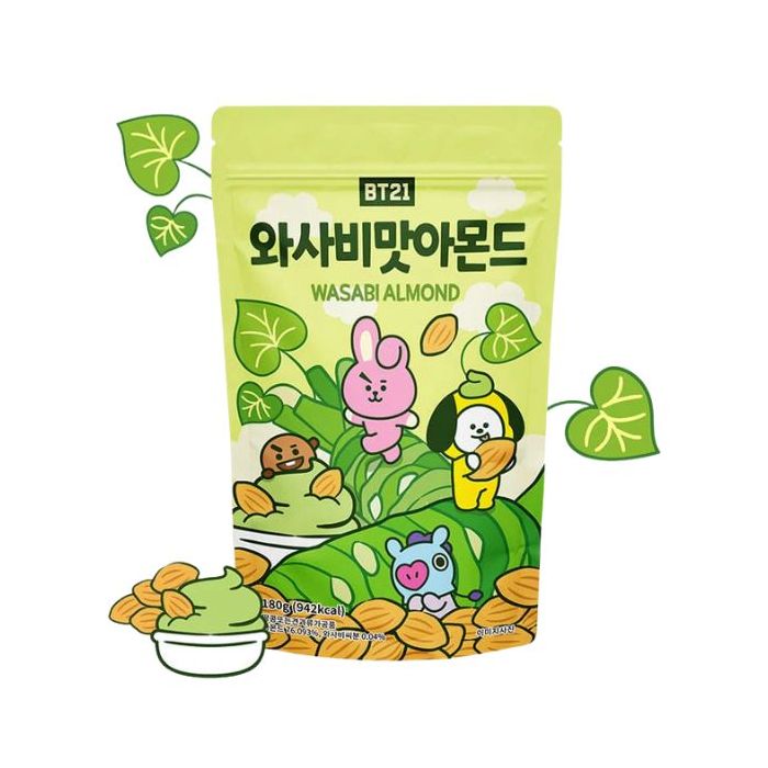 LINE BT21 Wasabi Almond 180g