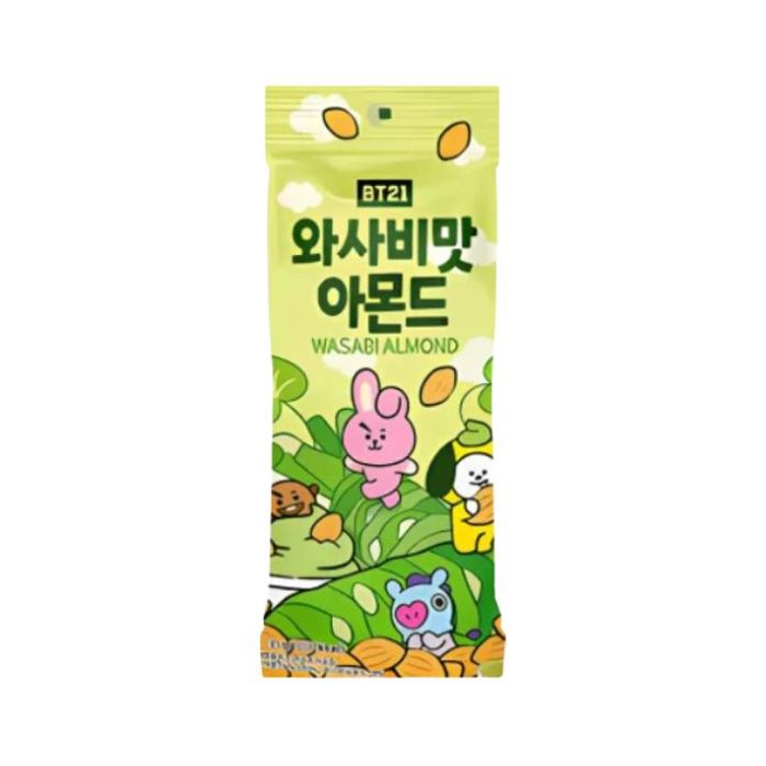 LINE BT21 Wasabi Almond 30g