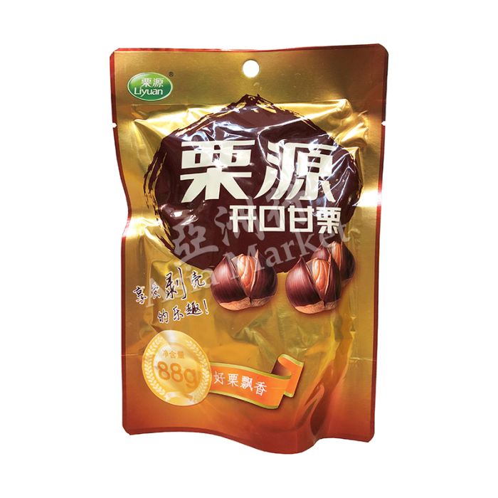 Liyuan Chestnuts (with Shell) 88g 栗源開口笑有殼