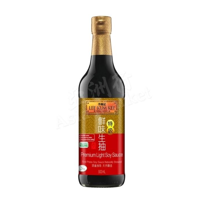 LKK- Premium Light Soy李锦记 特级鲜味生抽 500ml