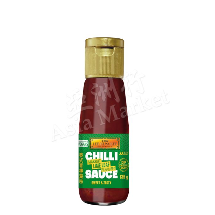 Lee Kum Kee  Makrut Lime Leaf Flavoured Chilli Sauce 135g 李錦記 泰式青檸葉味 辣椒酱