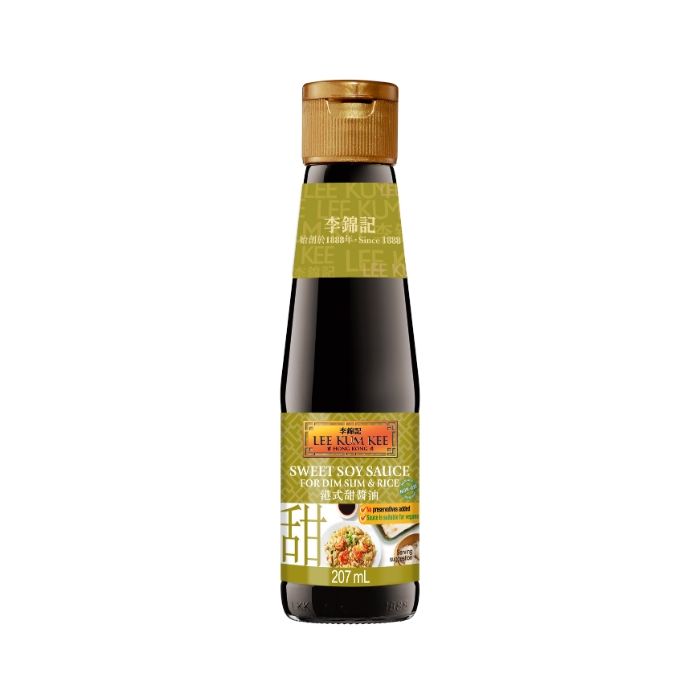 LEE KUM KEE Sweet Soy Sauce for Dim Sum and Rice 207ml 李錦記港式甜醬油