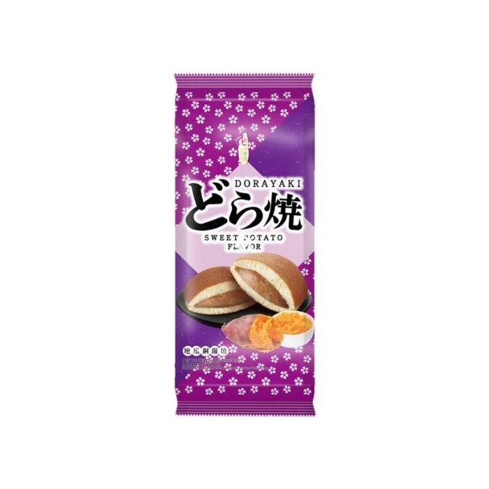 Love & Love Brand Dorayaki Sweet Potato Flavour 165g 铜锣烧 (地瓜味)