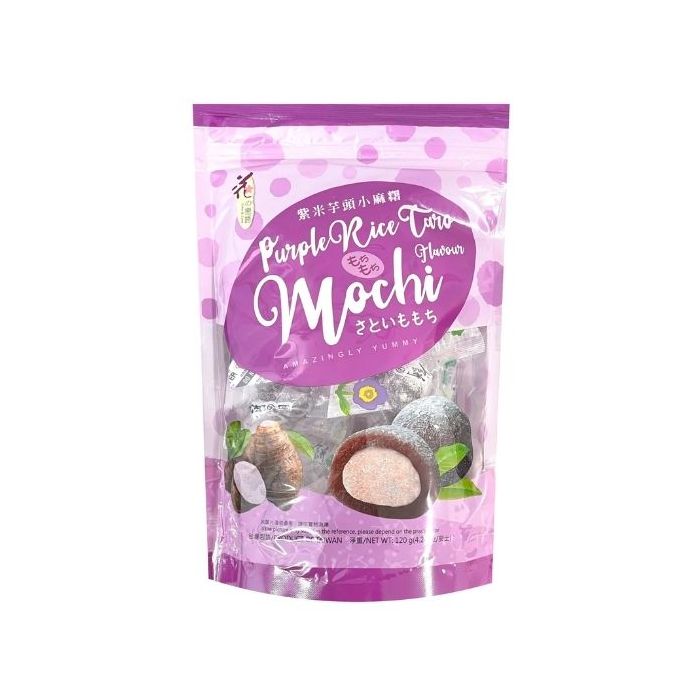 LOVE LOVE Purple Rice Taro Mochi 120g 花之戀語小麻糬-紫米芋頭