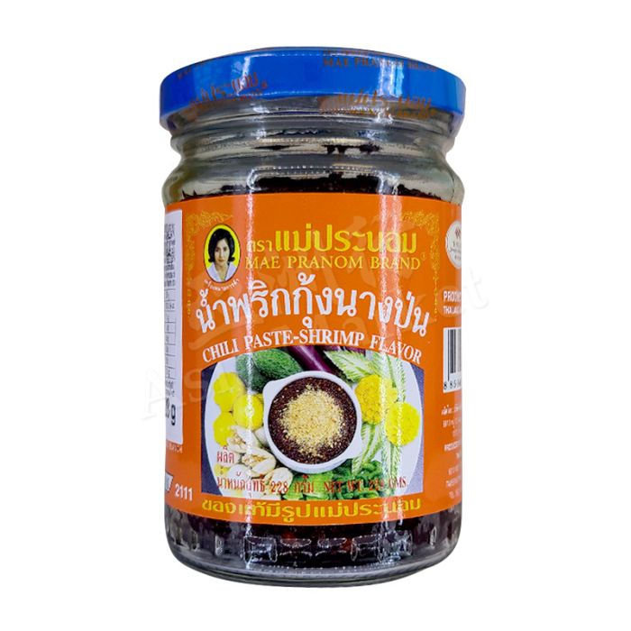 MAEPRANOM  Chilli Paste (Shrimp Flavour) 228g 泰國辣椒醬(藍色)