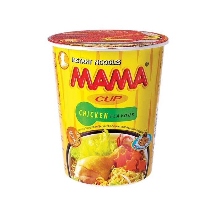  MAMA Instant Cup Noodles Chicken Flavour 70g 媽媽雞肉杯麵
