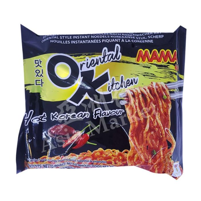 MAMA Oriental Kitchen Instant Noodle Stir Fried Hot Korean Flavour 85g 韓式香辣撈麵