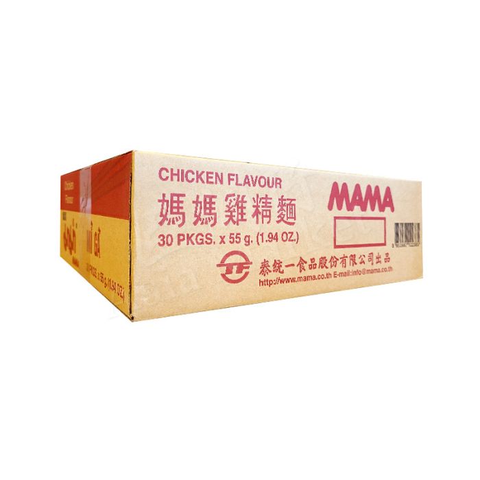 [CASE] MAMA - Chicken 妈妈 - 鸡味方便面 55g (x30Pkts)