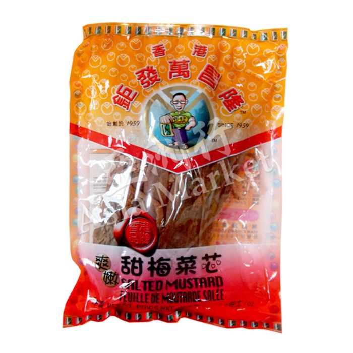 MAN CHONG LOONG Salted Mustard 400g 鉅發甜梅菜芯