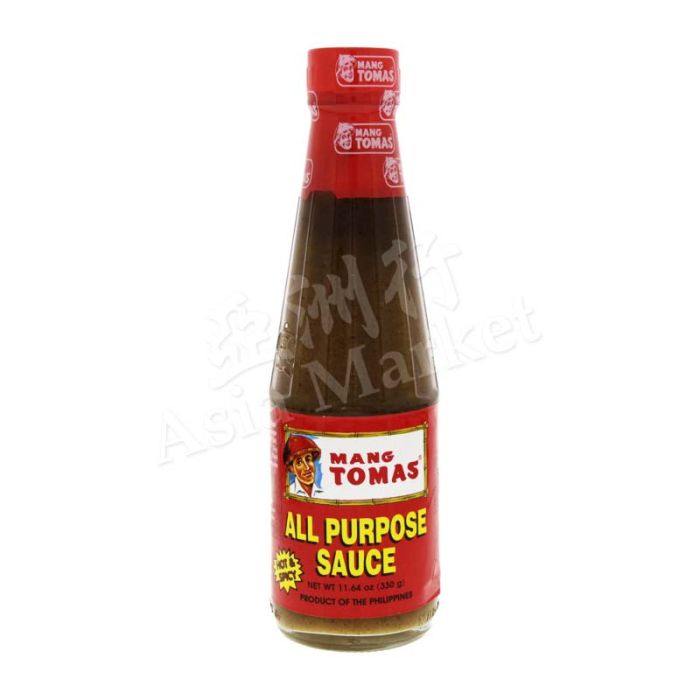 Mang Tomas All Purpose Sauce (Hot & Spicy) 330g 菲燒烤醬辣
