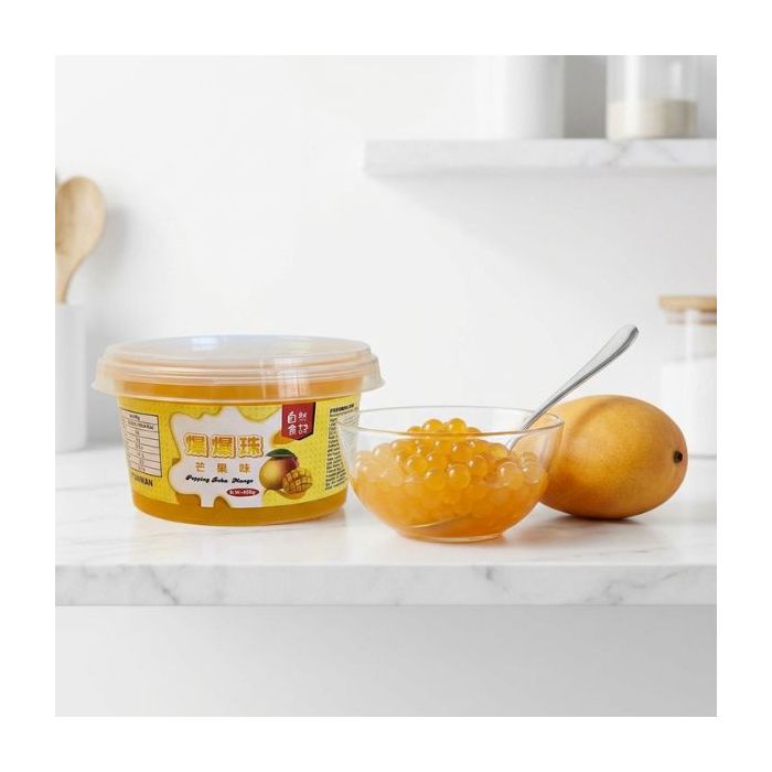Popping Boba - Mango Flavour 450g 自然食記 爆爆珠芒果味