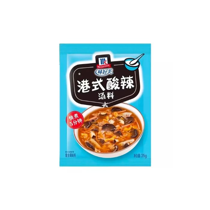 MCCOR MICK Hong Kong Style Hot & Sour Soup Mix 35g 味好美港式酸辣湯