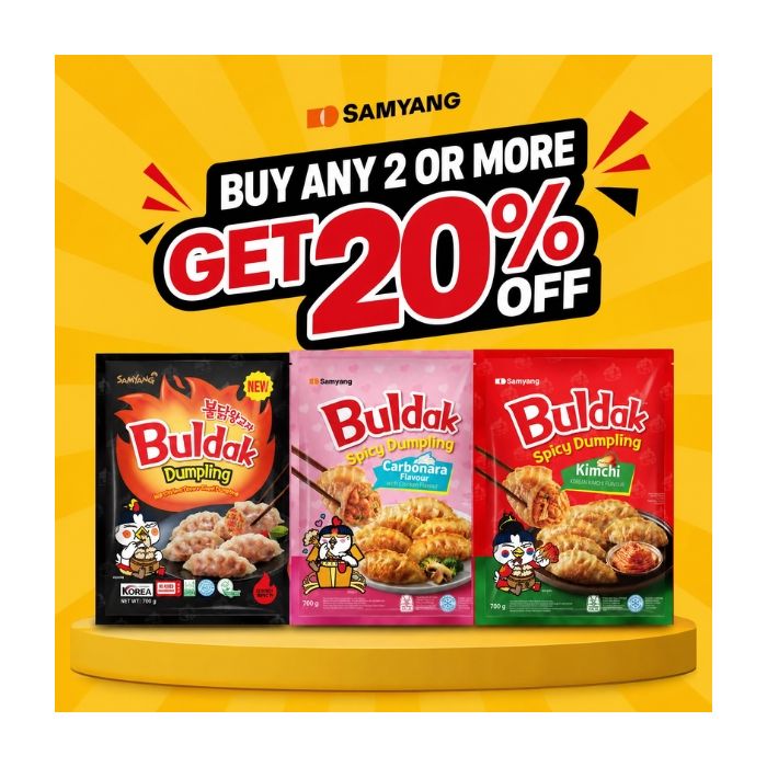 [FROZEN] Samyang Dumplings Mega Offer Bundle