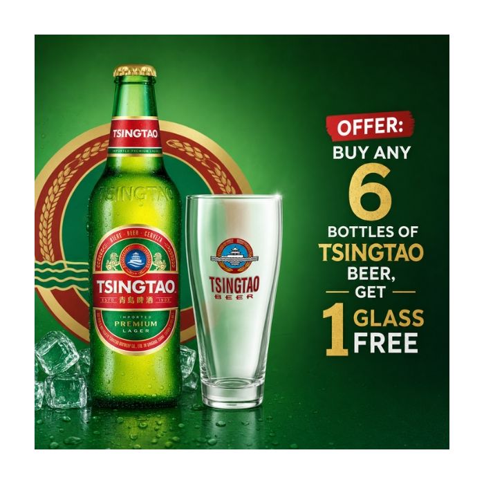 TSINGTAO Beer Mega Offer Bundle