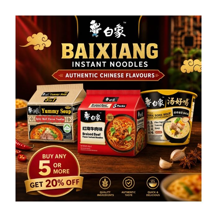 BAIXIANG Noodles Mega Offer Bundle