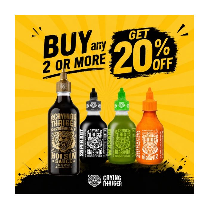 Crying Thaiger Sauce Mega Offer Bundle
