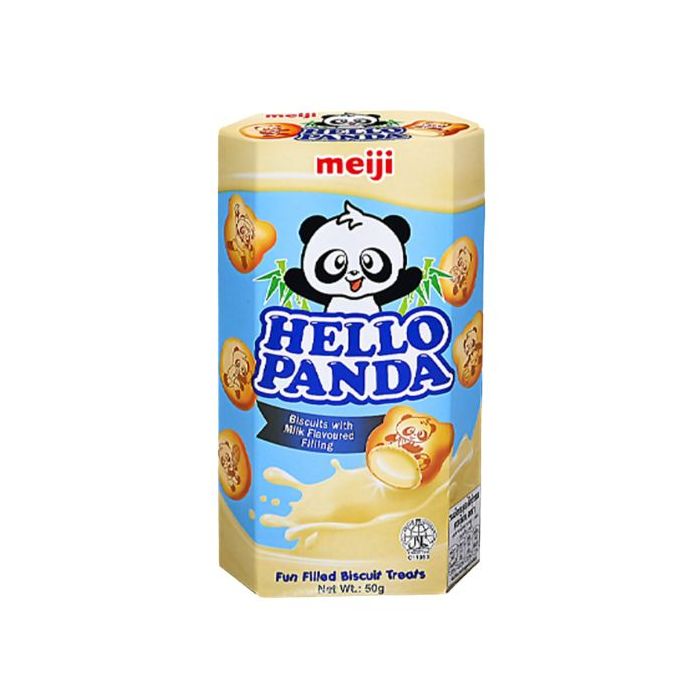 MEIJI明治 熊猫牛奶夹心饼干 50g