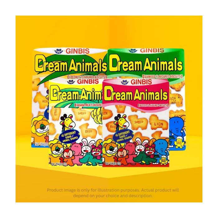 Mix & Match Ginbis Animals Biscuit Bundle Deal
